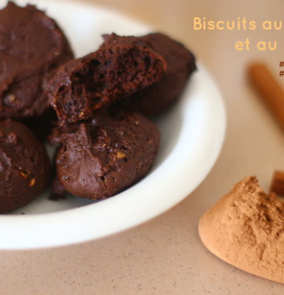Biscuits sans gluten au Cacao et à la farine de Mil