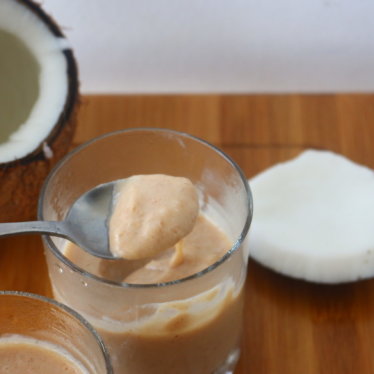 Crème dessert au Coco, baobab et gomme Mbep #IGBAS